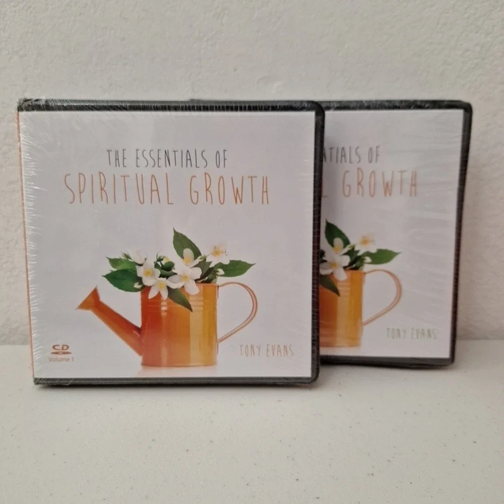 TONY EVANS The Essentials of Spiritual Growth VOLUME 1 & 2 SET (CD‎ Audiobook)
